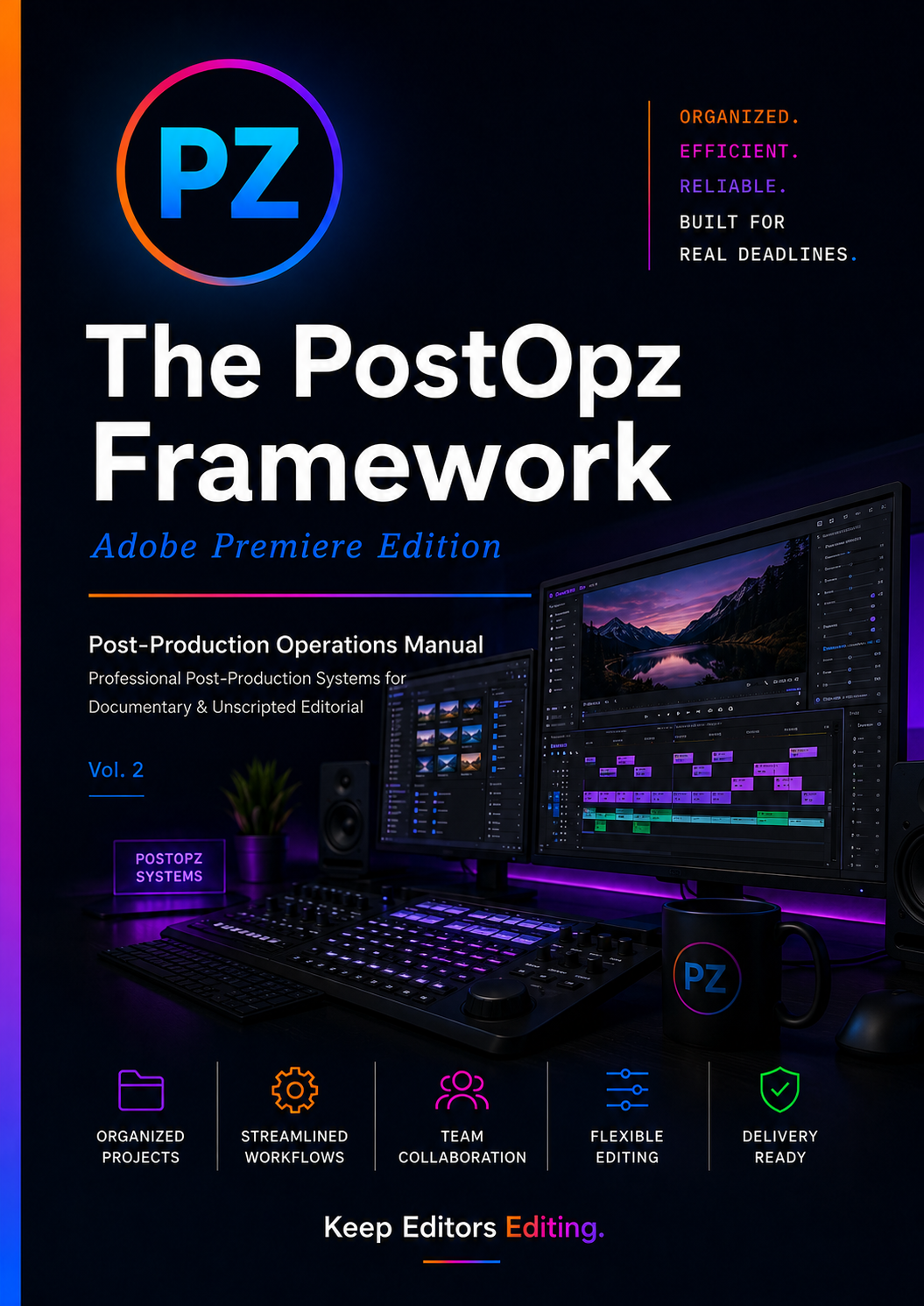 The PostOpz Framework Vol. 2 Adobe Premiere Edition