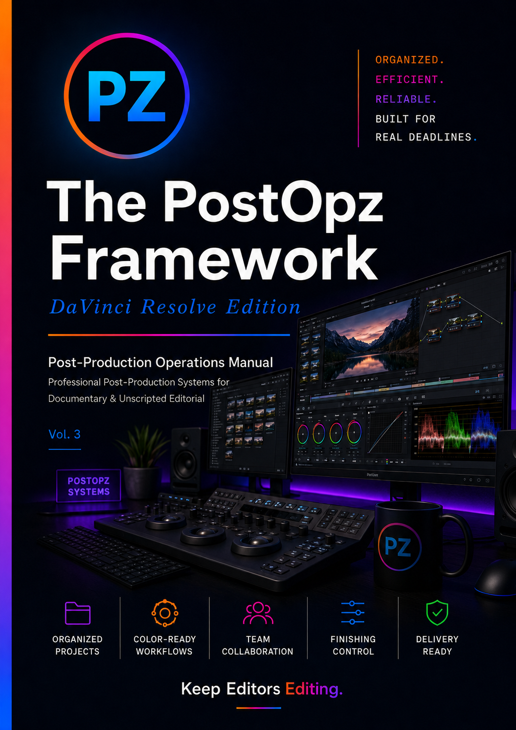 The PostOpz Framework Vol. 3 DaVinci Resolve Edition
